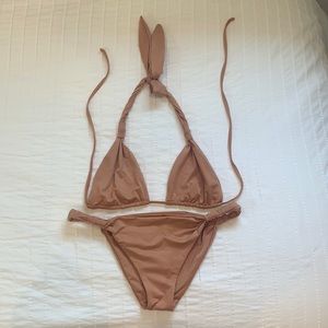 Monday Swimwear Tulum Bikini in Sand